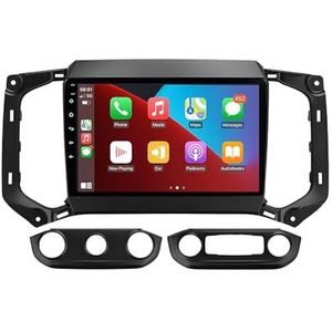 Android 12 Dubbel Din Autoradio Voor Chevrolet TrailBlazer/D-MAX 2017-2019 Hoofdunit 9""IPS Touchscreen Multimediaspeler met achteruitrijcamera Ondersteuning Carplay Bluetooth GPS Sat Nav RDS SWC (Col