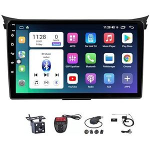 Android 12 2 DIN Auto Stereo Audio Radio Met GPS-Navigatie 9'' Touchscreen-Ondersteuning FM AM RDS Radio/Carplay Android Auto/Bluetooth voor Hyundai i30 II 2 GD 2011-2017 (Color : M300S 4G+WIFI 3G+32