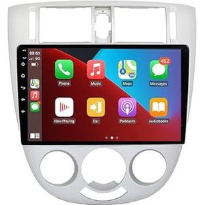 Android 12 2 din autoradio stereo voor Excelle Hrv/Lacetti J200 2004-2013 10 inch touchscreen autoradio auto-accessoires multimedia videospeler ondersteuning wifi FM Bluetooth stuurbediening (Color :