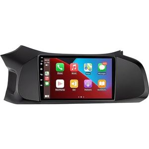 Android 12 Dubbel Din Autoradio Voor Chevrolet Onix 2012-2019 Hoofdunit 9""IPS Touchscreen Multimediaspeler met achteruitrijcamera Ondersteuning Carplay Bluetooth GPS Sat Nav RDS SWC (Color : 4Core 1+