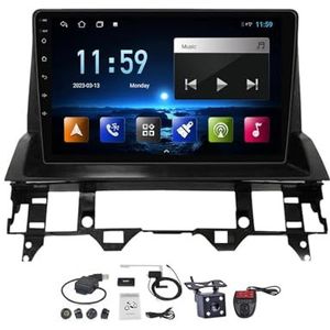 Android 12 2 DIN Autoradio Stereo 9 inch Screen voor Mazda 6 2002-2008 Carplay Android Auto/GPS-navigatie Bluetooth 5.0 Handenvrij/RDS DAB+ FM Radio/Voice Control/Stuurbediening (Size : M150CP)