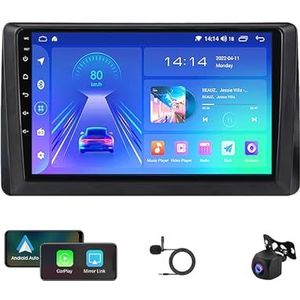 Android 12 autoradio voor RENAULT Duster HM 2 2019-2021 autonavigatie in-dash autoradio-ontvanger, 9"" HD touchscreen scherm met Bluetooth 5.0 GPS Ondersteuning CarPlay Android Auto/SWC (Color : G5 4G
