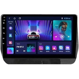 Android 12.0 2 Din Autoradio 9"" Touchscreen Auto Stereo voor Hyundai H1 2019 met GPS navigatie,FM Radio,AHD Omgekeerd beeld,Bediening op het stuur,Bluetooth (Size : 1+32G)