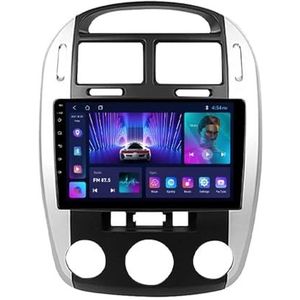 Android 12.0 2 Din Autoradio 9"" Touchscreen Auto Stereo voor Kia Cerato 2004-2008 met GPS navigatie,FM Radio,AHD Omgekeerd beeld,Bediening op het stuur,Bluetooth (Size : 1+32G)