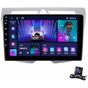 Android 12.0 2 Din Autoradio 9"" Touchscreen Auto Stereo voor Kia Morning picanto 2007-2011 met GPS navigatie,FM Radio,AHD Omgekeerd beeld,Bediening op het stuur,Bluetooth (Size : 1+32G)