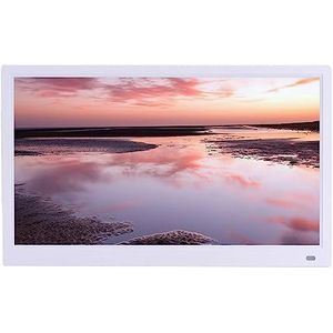 27-inch digitale fotolijst kan aan de muur worden gemonteerd, met bewegingssensor IPS high-definition scherm full-view fotolijst met afstandsbediening Ondersteuning U disk SD-kaart om foto's en video'