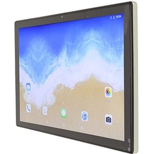 10 Inch Tablet, Draagbare Tablet Groen 6G RAM 128G ROM 10 Inch voor Reizen voor Thuis (EU-stekker)