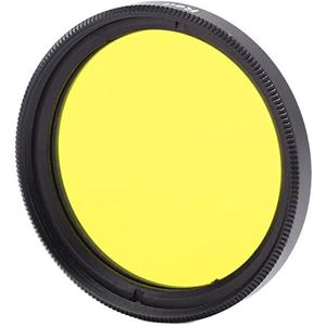 37mm Full Color SLR Camera Lens Filter, Stofbestendigheid Waterdicht Multi Layer Nano Coating Full Color Lens Filter Vuil Proof Krasbestendigheid voor Camera(geel)