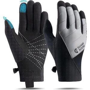 ROCKBROS Winter Handschoen - Touchscreen Handschoenen Heren / Dames - Volledige Vinger Handschoenen voor Outdoor Sport Fietsen - Maat S