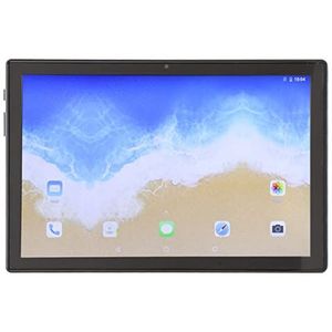 Kindertablet, 2.4G 5G Dual-band WiFi 10-inch Tablet 100‑240V 1920x1200 IPS 6GB 128GB voor Android 12 voor Tekenen (EU-stekker)