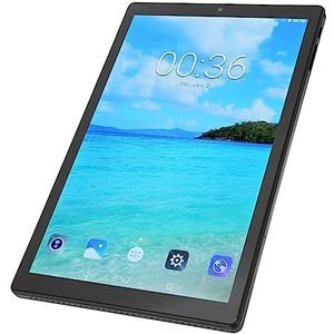 10,1-inch Tablet-pc 100-240V 6GB RAM 128GB ROM Tablet-pc voor Werk Om Te Leren (Zwart)