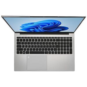 Kantoorlaptop, Laptopcomputer 17,3 Inch IPS 5G WiFi voor op Reis (16+1TB EU-stekker)