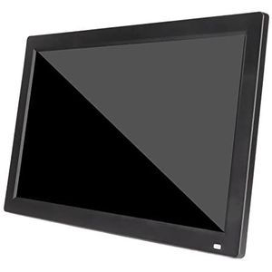 Digitale Fotolijst, Elektronisch Fotoalbum, Zwart, Draagbare Installatie met één Knop voor Thuis (EU-stekker)