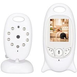 Babyfoon, Temperatuurbewaking Alarmfunctie 2-way Talk Babyfoon voor Babysitters (EU-stekker)