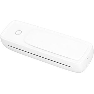 Mini Thermische Printer, Draagbare Bluetooth-inktloze Printerondersteuning US Letter Legal, A4 A5 Thermisch Papier, Rehcragble USB Draadloze Printer Compatibel Android Ios