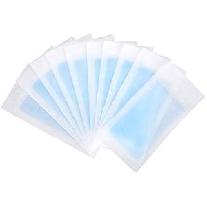 Waxstrips voor ontharing, duurzaam Comfortabel Flexibel Betrouwbaar Waxpapier voor ontharing, gevoelige gebieden voor een gevoelige huid(blauw)