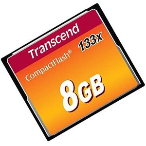 Transcend 8 GB geheugenkaart CompactFlash (CF) UDMA 4 133x TS8GCF133