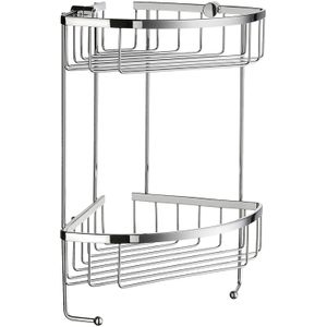 Douchekorf Smedbo Sideline Dubbel 19,5x19,5 cm Chroom