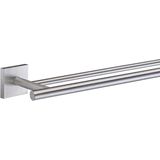 Smedbo - House - Handdoekhouder - Mat Chroom - 64.8x4.5x5.7cm - Zelfklevend / Boren