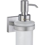 Smedbo - House - Zeepdispenser - Matglas - Mat Chroom - 200ml