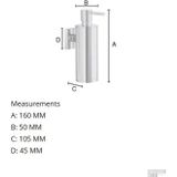 Smedbo - House - Zeepdispenser - Chroom - Massief Messing