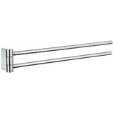 Smedbo - Air - Handdoekhouder - Chroom - Massief Messing - 44x6.4x4.5cm