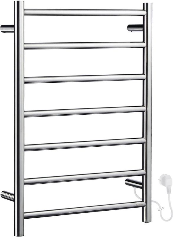 Smedbo - Dry - Elektrische Handdoekradiator - RVS Glans - 65W