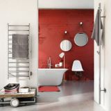 Smedbo - Dry High - Elektrische Handdoekradiator - RVS Glans - 120 Watt