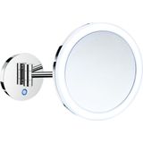 Smedbo - Outline Cosmeticaspiegel - Chroom - Wandmontage / Zelfklevend - Massief Messing