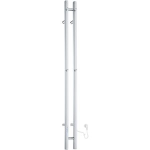 Smedbo - Dry - Elektrische Handdoekradiator - RVS Gepolijst - 60W