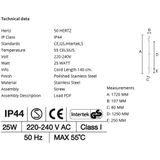 Smedbo - Dry Tree - Elektrische Handdoekradiator - Mat Zwart - RVS