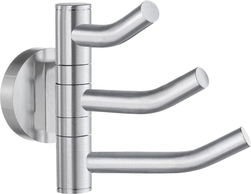 Smedbo - Home - Handdoekhouder - Mat Chroom - Massief Messing