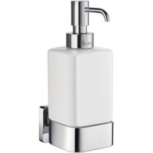 Smedbo - Ice SoftCube - Zeepdispenser - Chroom/Porselein - 350ml