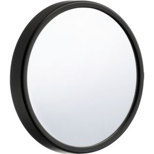 Make Up Spiegel Smedbo Outline Lite Voorzien van Zuignap ABS/ Spiegelglas Diameter 90mm Zwart Smedbo
