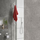 Elektrische handdoekradiator smedbo dry tree 10,7x170 cm 31w mat wit