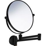 Smedbo - Vergrootspiegel - Draaibaar - Zwart - Messing - Diameter 20 cm