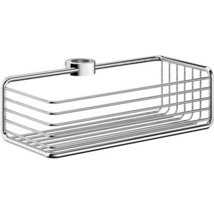 Smedbo Douchedraadkorf Toepasbaar Op Douche Glijstang - 250x100 Mm - Chroom - Messing - Accessoires - Douche Accessoires - Doucherekken - 7391447089738