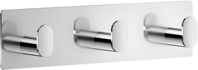 Smedbo - Beslagboden Cube - Handdoekhouder - RVS Chroom - Zelfklevend