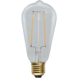 Decoration LED ""Soft Glow"", E27, A++ Edison Optic, ca. 2100 K, 230 lm, ca. 6,4 x 14 cm, 230 V / 2,3 W 1 stuk