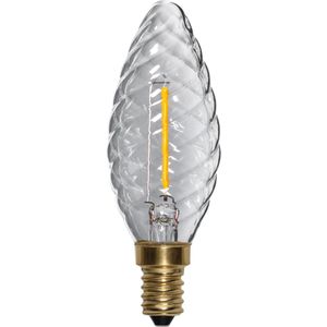 Kaarslamp - E14 - 0.8W - Super Warm Wit <2200K - Filament - Helder