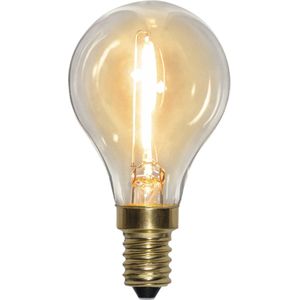 Kogellamp - E14 - 0.8W - Super Warm Wit <2200K - Filament - Helder