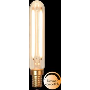 Filament Staaflamp - E14 - 2.5W - Super Warm Wit <2200K - Dimbaar