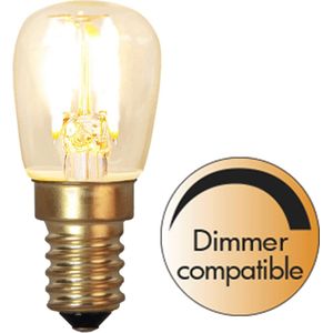 Kogellamp - E14 - 1.4W - Super Warm Wit <2200K - Dimbaar - Filament - Helder