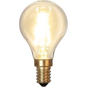 Kogellamp - E14 - 1.5W - Super Warm Wit <2200K - Filament - Helder