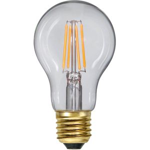 Standaard bol - E27 - 4W - Super Warm Wit <2200K - Dimbaar - Filament - Helder