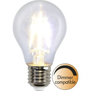 Standaard bol - E27 - 4W - Extra Warm Wit - 2700K - Dimbaar - Filament - Helder