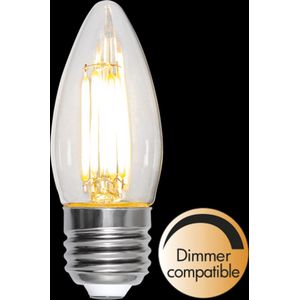 Kaars lamp - E27 - 4.2W - Extra Warm Wit - 2700K - Dimbaar