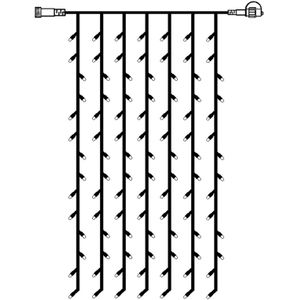 STAR TRADING Uitbreidingsketting led-lichtgordijn System 24