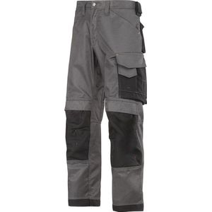 Snickers DuraTwill 3312 Werkbroek - Grijs / Zwart