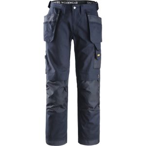 Snickers 3214 Canvas+ Werkbroek met Holsterzakken - Donker blauw/Donker blauw